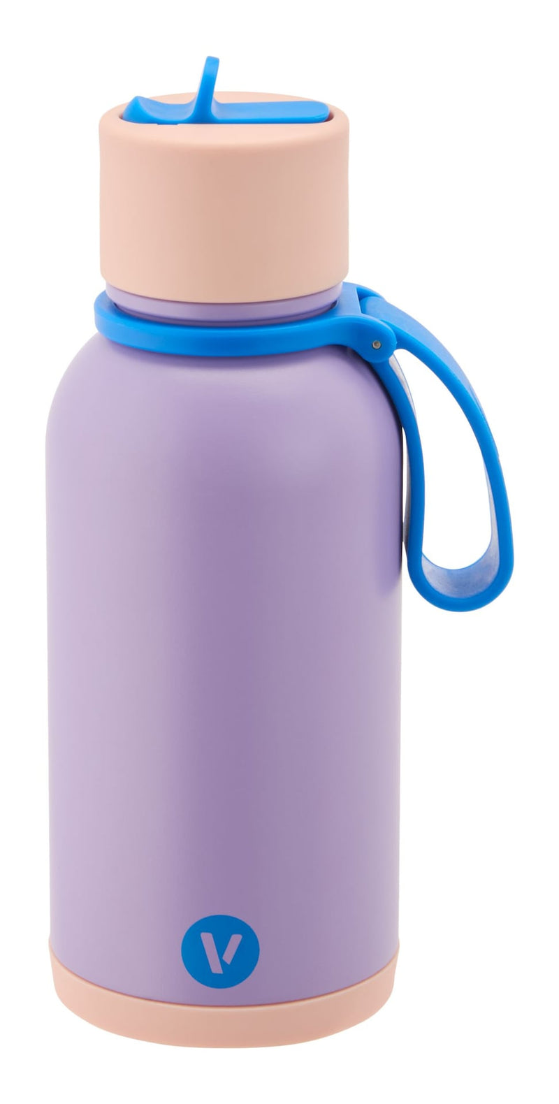 Stainless Steel Water Bottle, Coral, 16-oz D3098