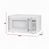 Microwave, White, 0.9-cu-ft