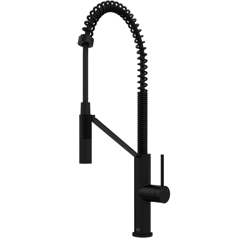Livingston Magnetic Kitchen Faucet with Cfiber Technology, Matte Black Y6599
