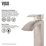 Magnolia White Bathroom Sink/Basin Set with Duris Faucet and Rectangular Composite Vessel