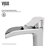 Marigold White Bathroom Sink/Basin Set with Niko Faucet and Rectangular Composite Vessel