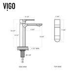 Norfolk Single Handle Vessel Single Hole Bathroom Sink Faucet, WaterSense Certified, Chrome