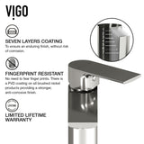 Palazzo Gothic Grey Bathroom Sink/Basin Set with Niko Faucet and Rectangular Vessel