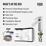 Satro Single Handle Single Hole Bathroom Sink Faucet, WaterSense Certified, Brushed Nickel