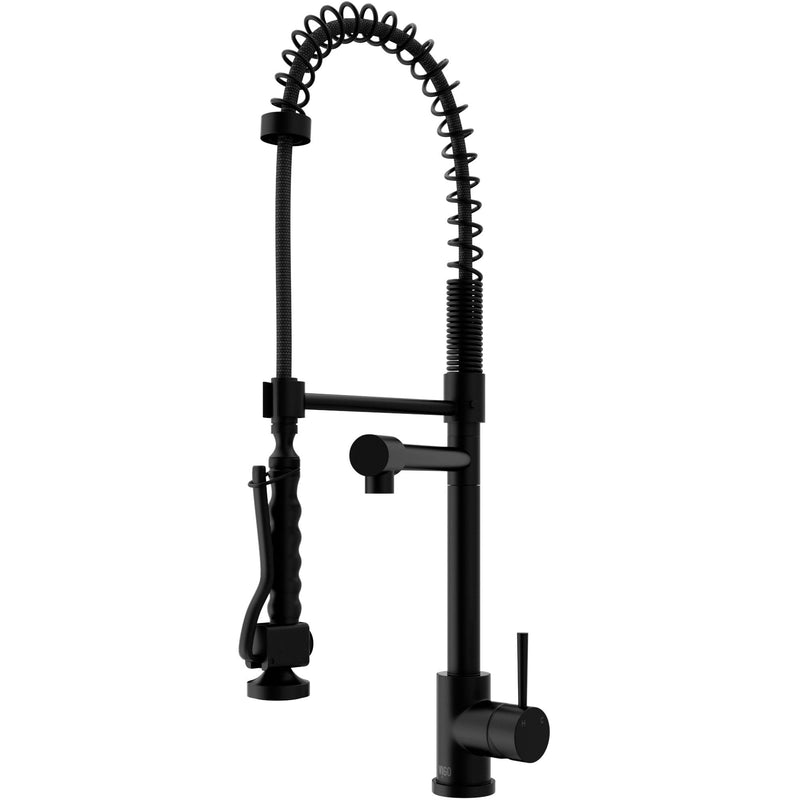 Zurich Kitchen Faucet, Matte Black F7579