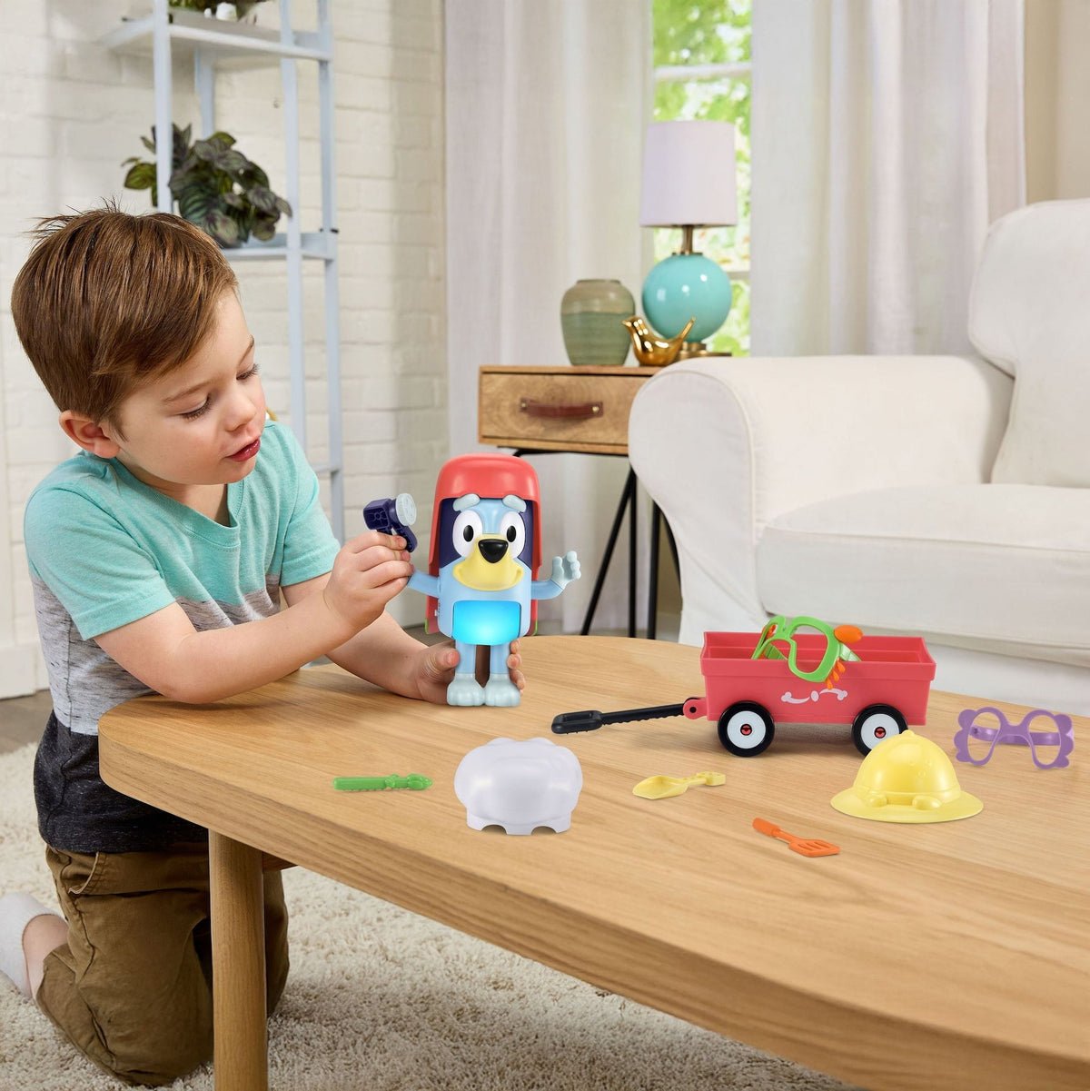 Dress-Up Pretend Play Toy with Wagon