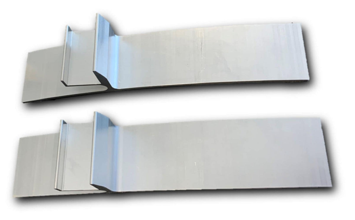 Support Stands for Infrared Panel Room Heaters, 400 600 800W, Silver