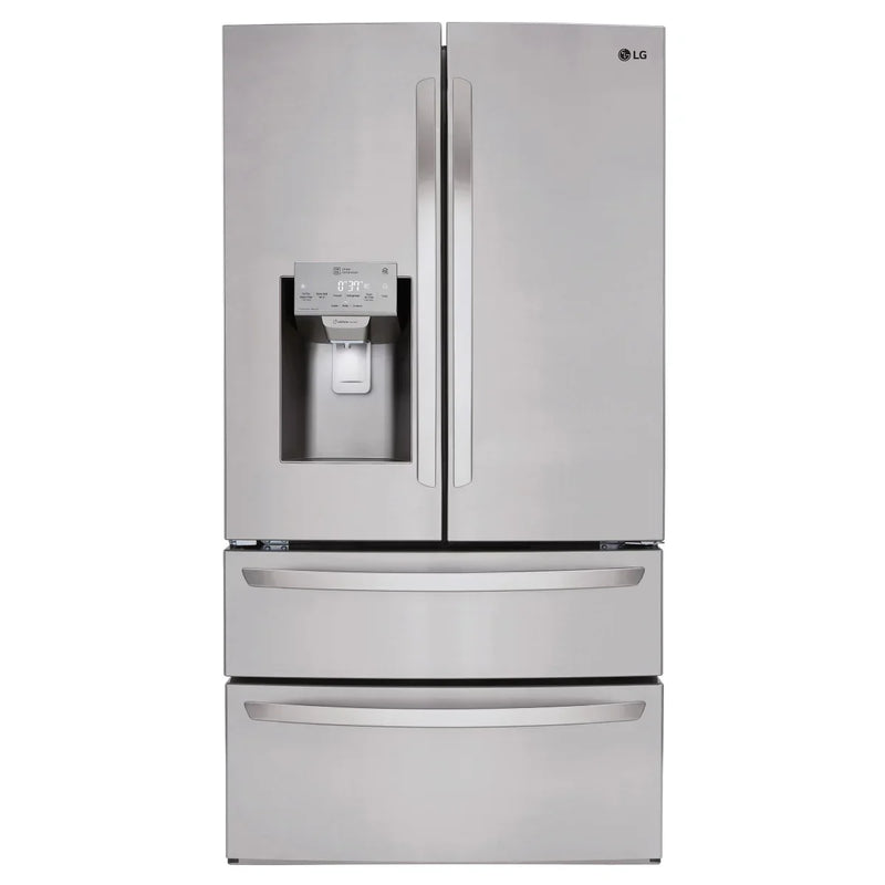 Whirlpool 36 in. 31 cu ft. Stainless Steel French Door Refrigerator with Ice Maker E70
