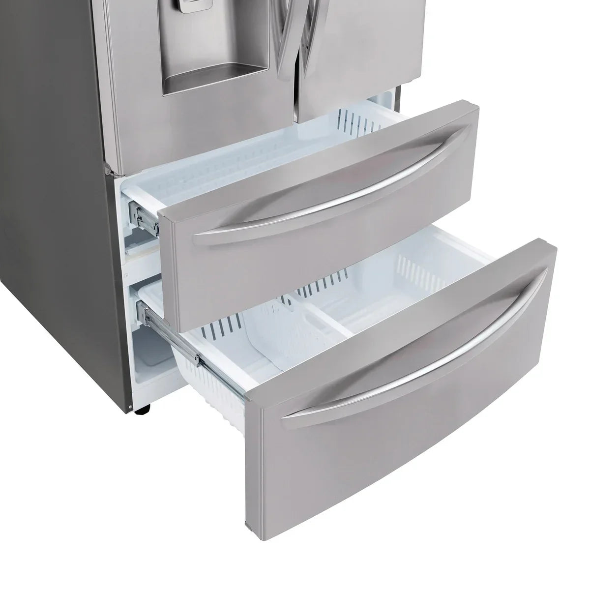 Whirlpool 36 in. 31 cu ft. Stainless Steel French Door Refrigerator with Ice Maker