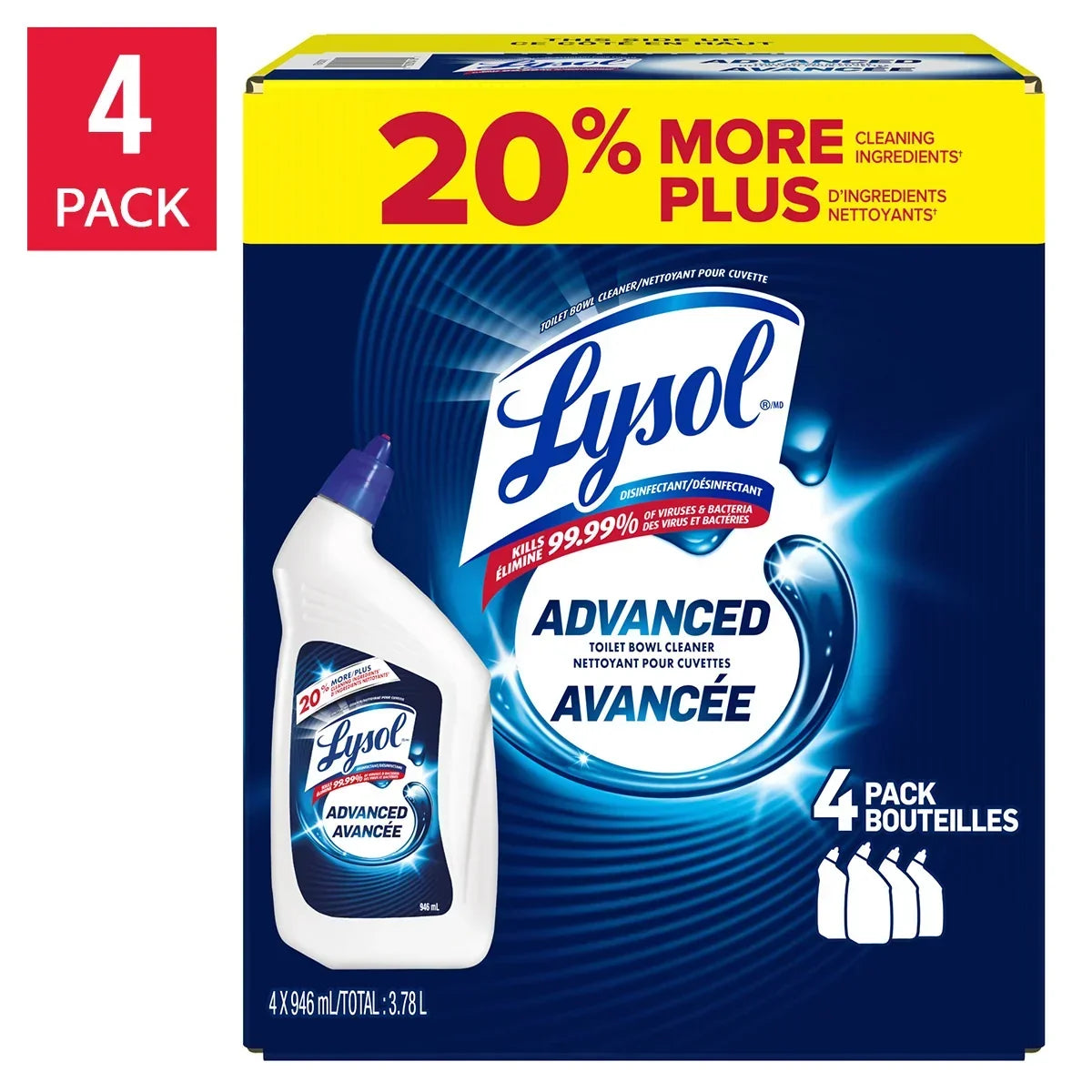 Windex Original Glass Cleaner, 5 L + 950 mL