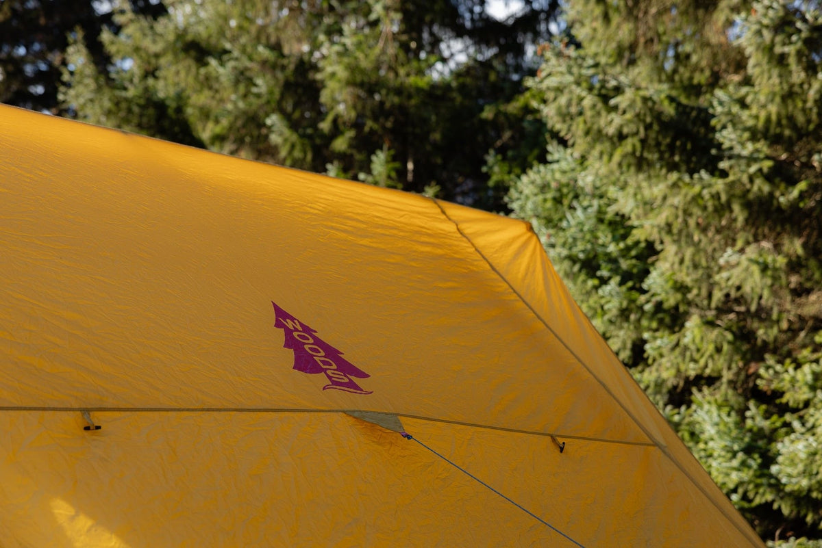 Woods Heritage A-Frame 3-Season, 6-Person Camping Tent with 2-Doors, Rain Fly & Carry Bag