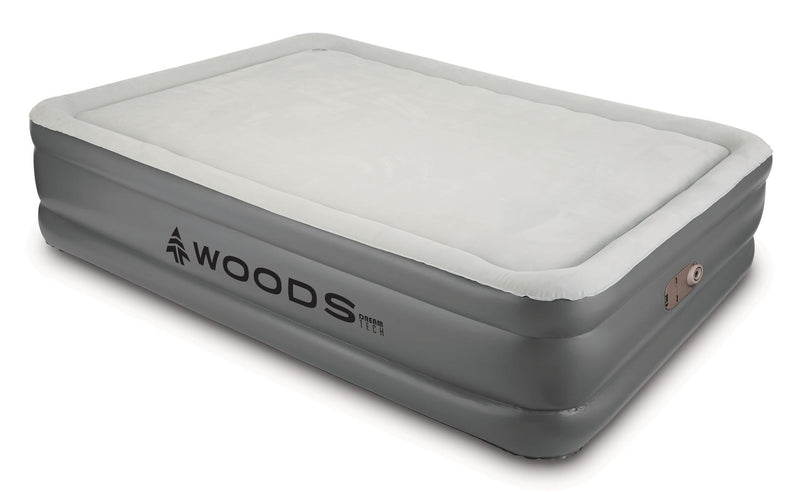 Tritech Memory Foam Double-High Queen Air Mattress with Built-In 120V Pump Z8112