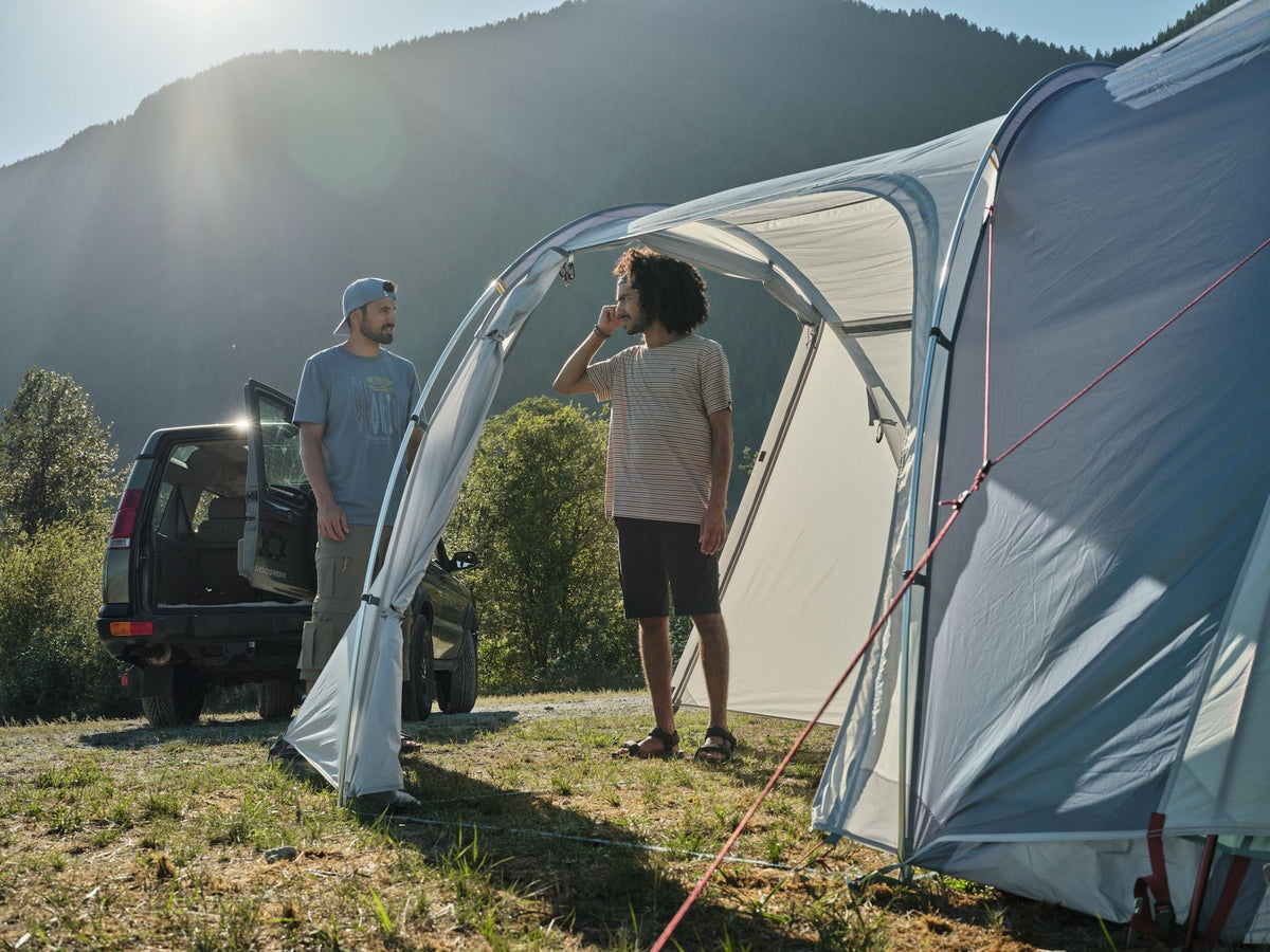 Woods Vardo 6-Person Camping Tent, Blue