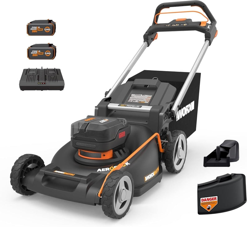 40V Nitro PowerShare 3-in-1 Self-Propelled 21-in Lawn Mower F8284