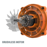 WG543.9 Nitro 20V Power Share Cordless LeafJet Blower with Brushless Motor, Tool Only