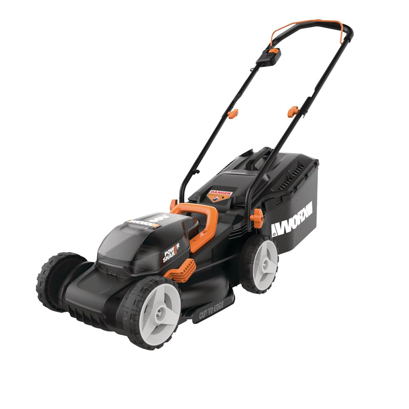 WG779 40V Power Share Cordless Mulching Poly Lawn Mower, 14-in Q5447