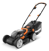 WG934 Power Share 2x20V 2-in-1 Combo Kit, WG779 40V Cordless Mower, 14-in + WG163.9 20V Cordless Grass Trimmer/Edger, 12-in