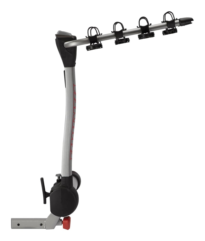 RidgeBack 5-Bike Hitch Mount Bike Rack, Fits 1-1/4, 2-in Receiver, Granite Grey J3118
