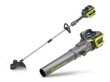 48 V Cordless Leaf Blower & Trimmer Combo, 2 Ah Battery Included