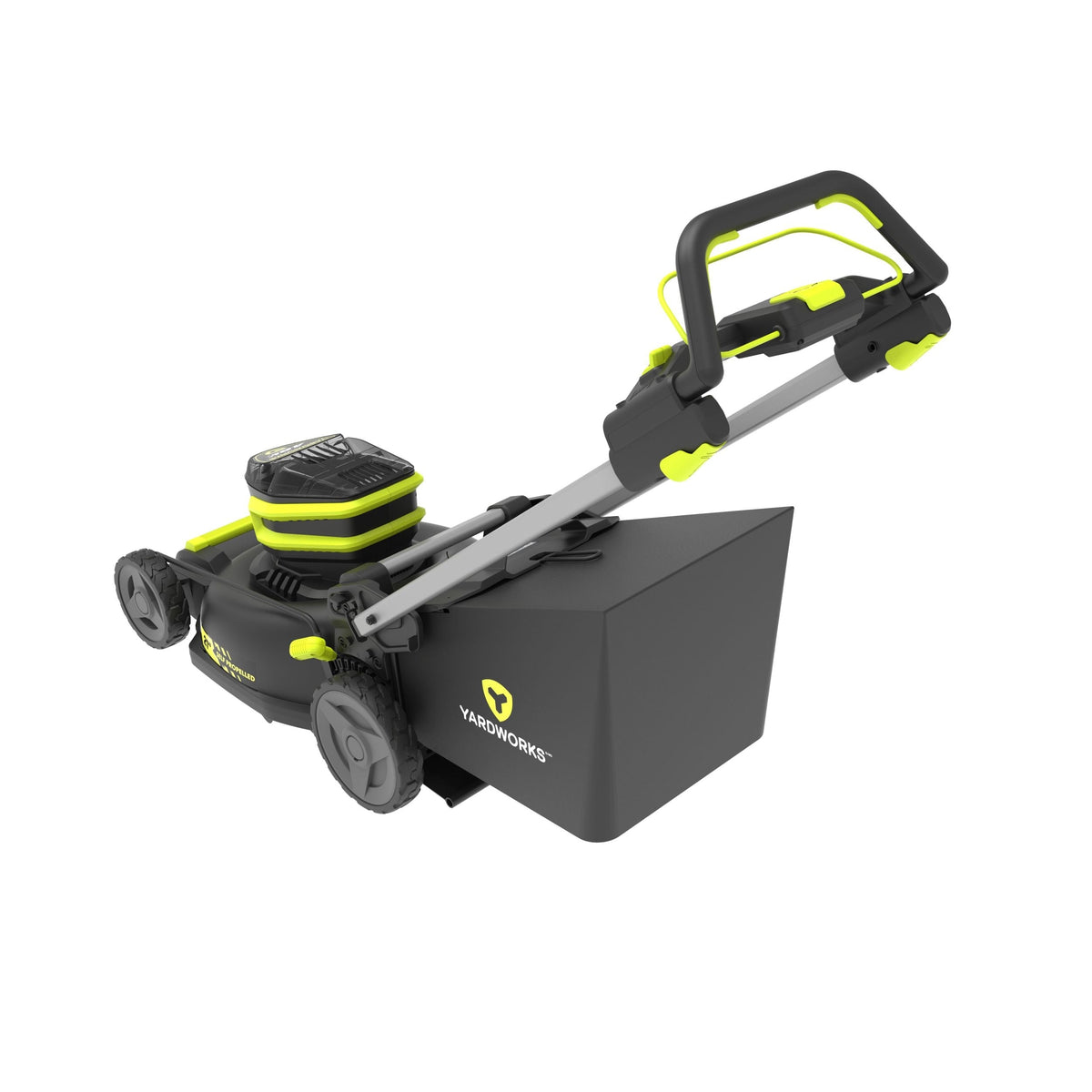 48V 3-in-1 Cordless Brushless Self-Propelled Mower, 21-in with 6Ah Battery & 2Ah Charger