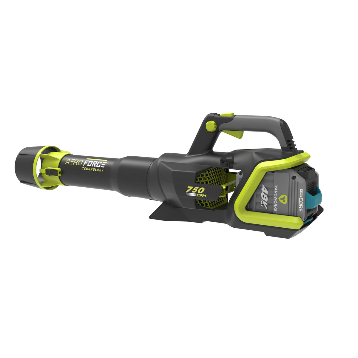 48V Lithium Ion Max Brushless AeroForce 2.0 750 CFM Leaf Blower Kit with (1) 4.0Ah Battery & (1) 2.0A Charger