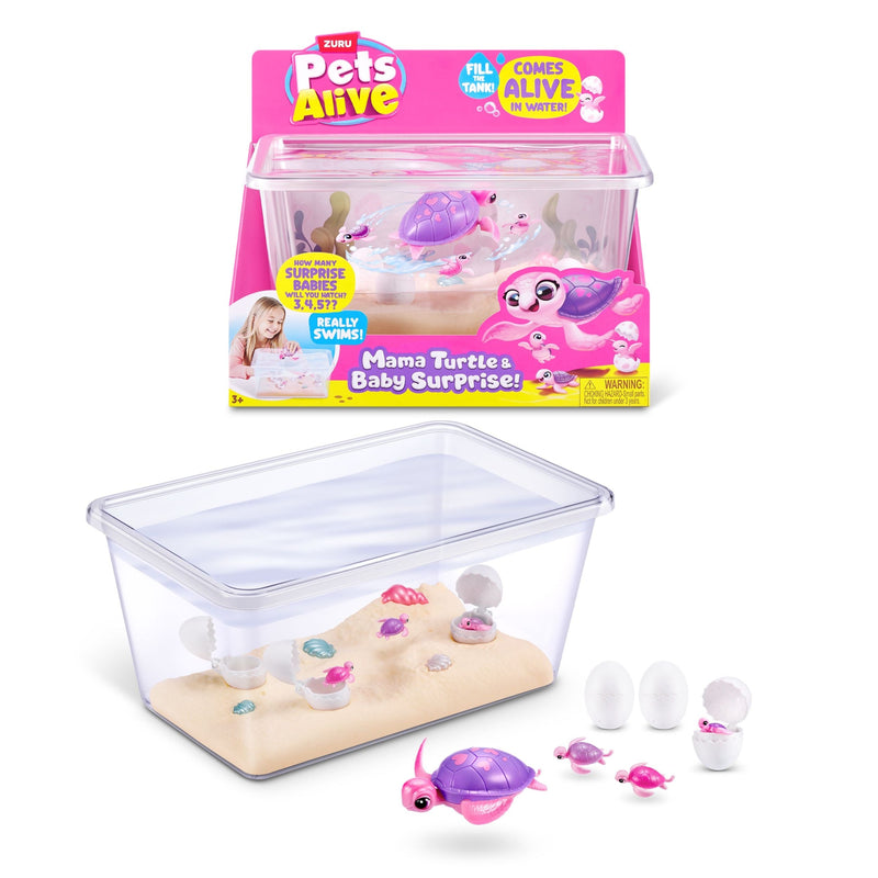 Pets Alive Mama and Turtle Surprise for Ages 3+ Y8520