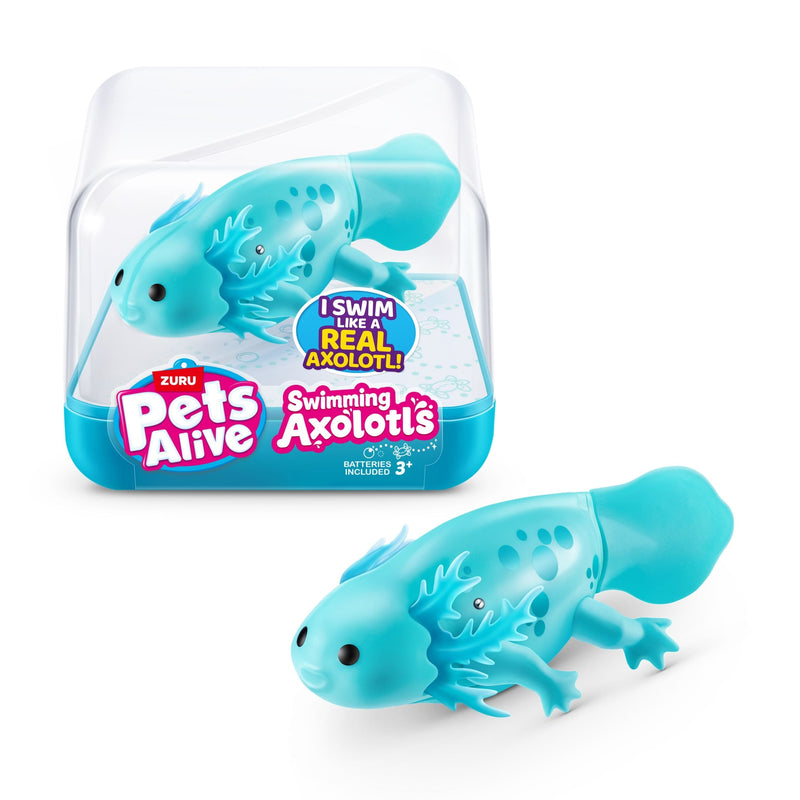 Pets Alive Realsitic Swimming Axolotl for Ages 3+ X785