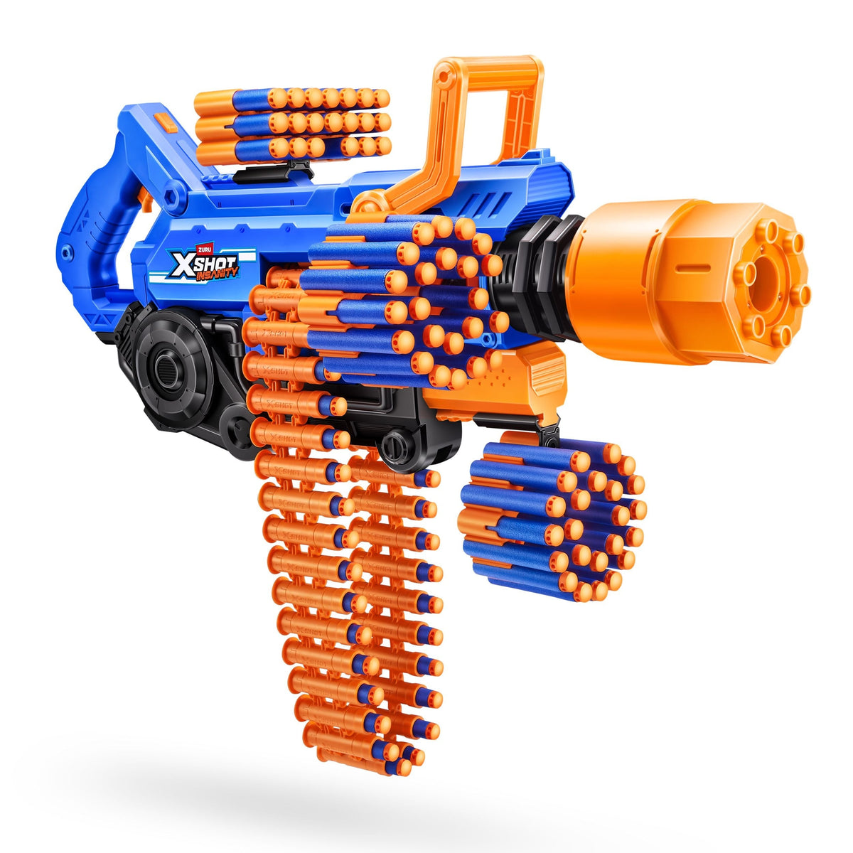 Insanity Smoking Barrel Foam Dart Toy Blaster with 72 Darts